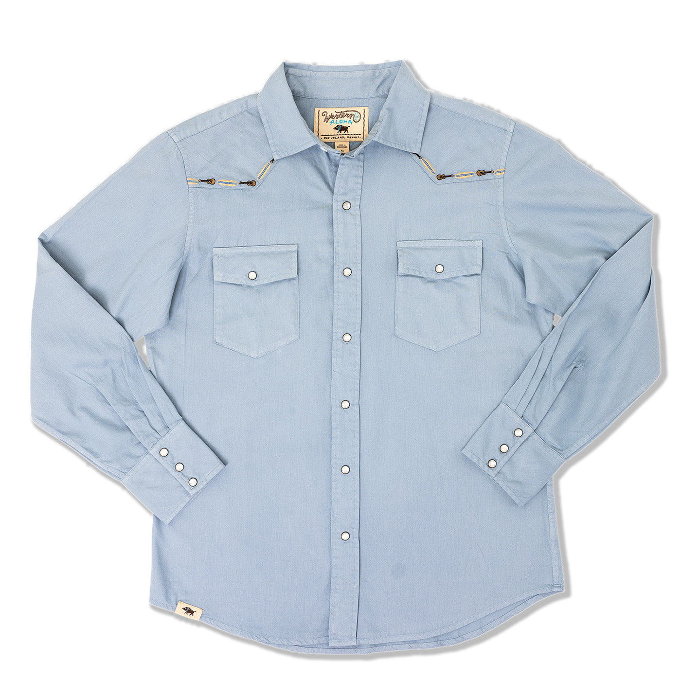 Surfboard & Ukulele Western Shirt – Western Aloha