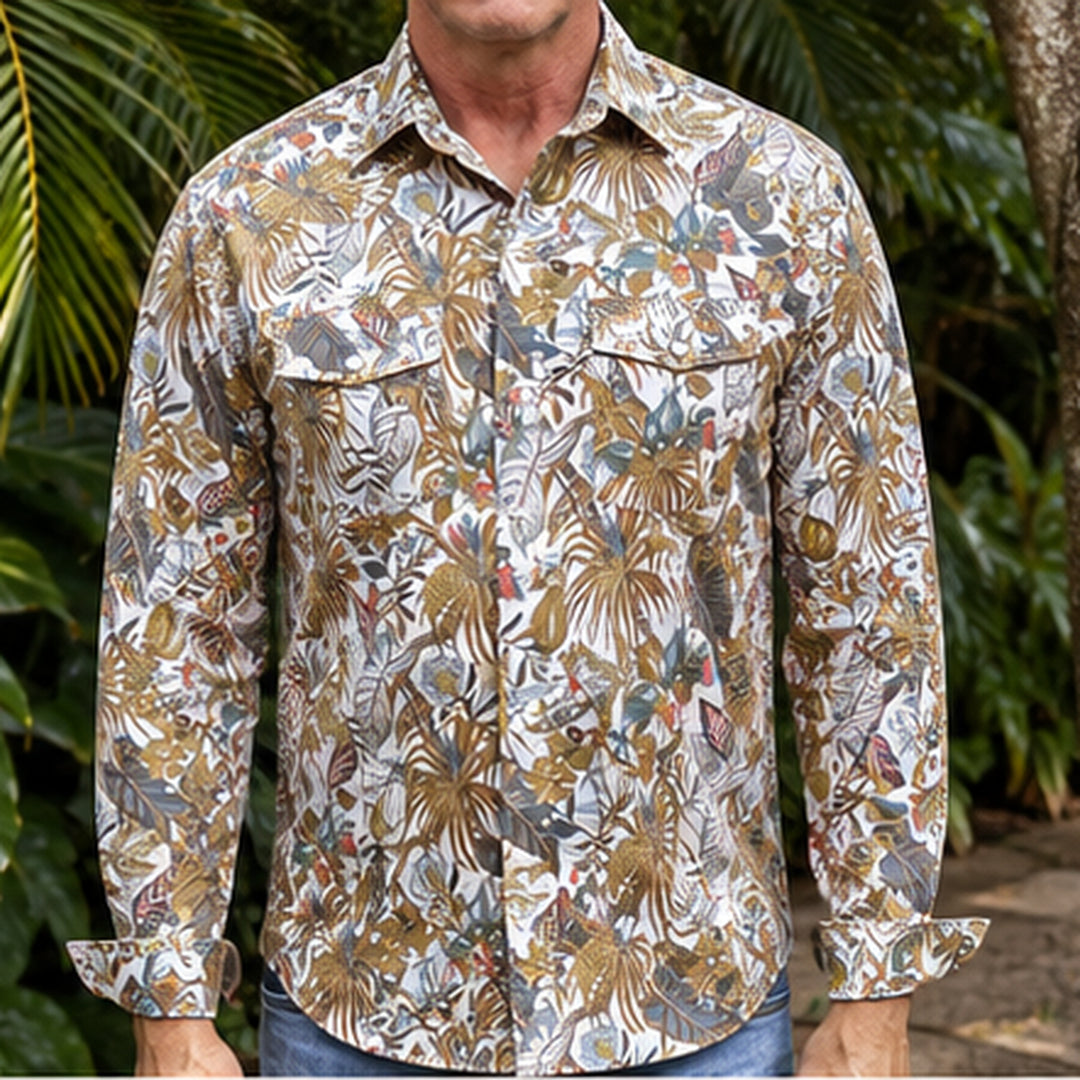 Ghost Floral Caramel