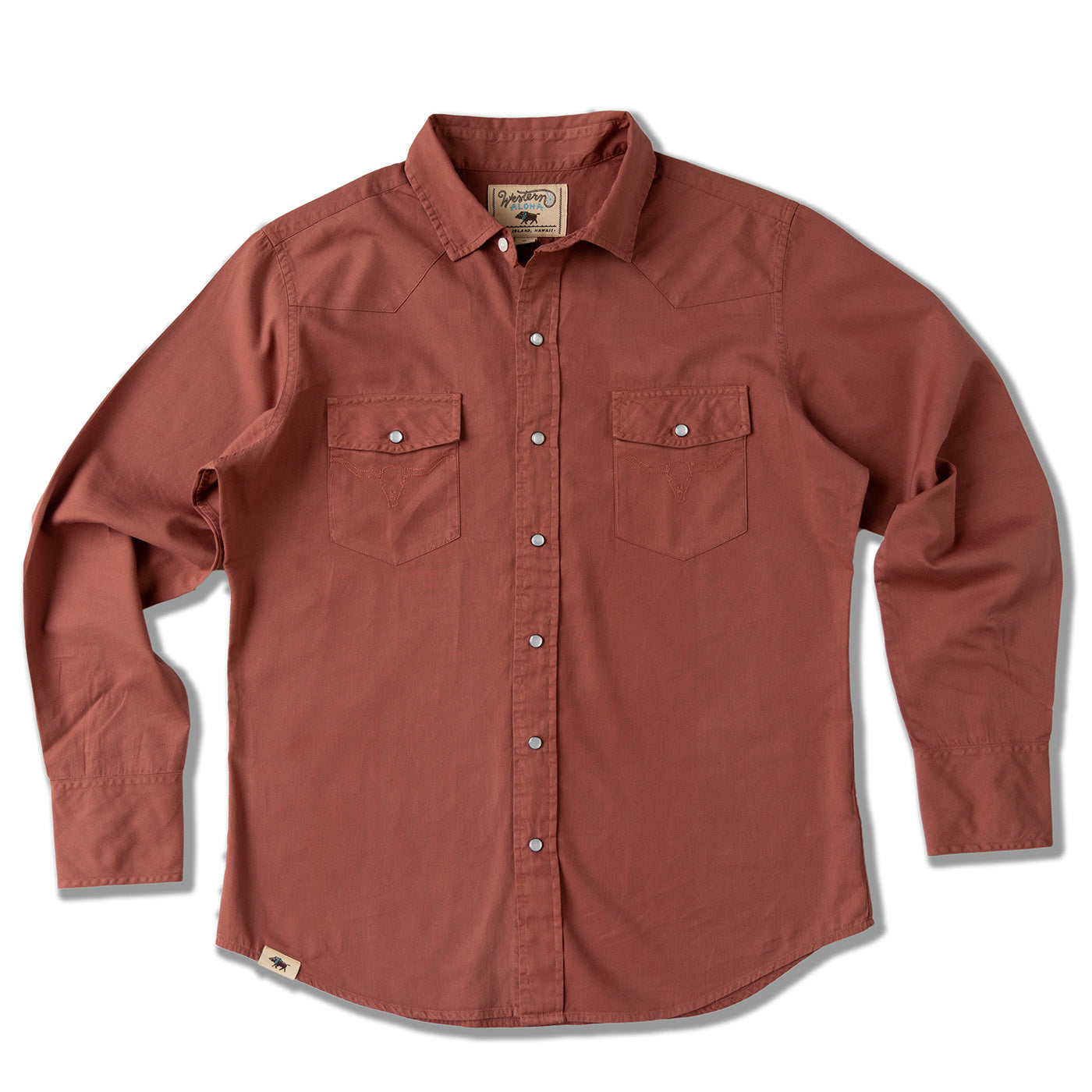 Longhorn Western Shirt – Western Aloha