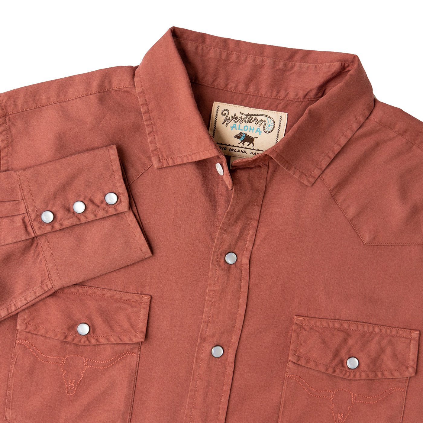 Longhorn Western Shirt – Western Aloha