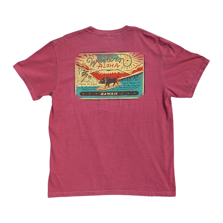 Logo Pocket Tee - Red