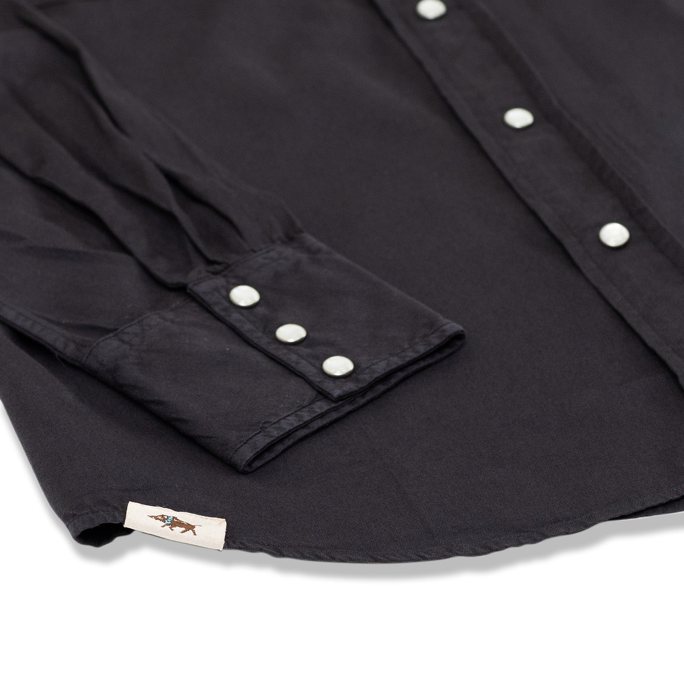 Walking Boar Embroidered Western Shirt