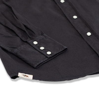 Walking Boar Embroidered Western Shirt