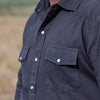 Walking Boar Embroidered Western Shirt