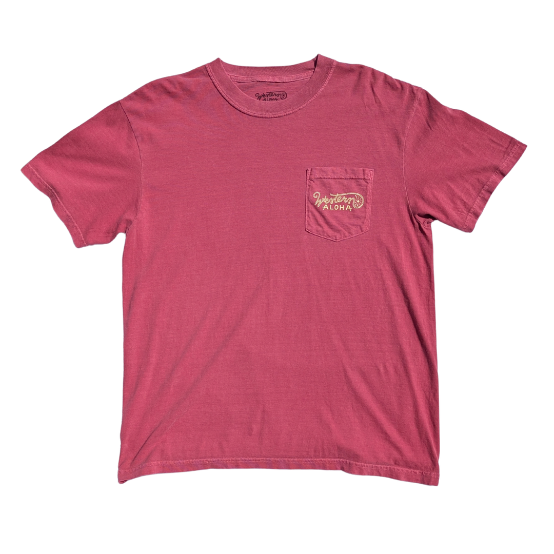 Ukulele Pocket Tee - Red