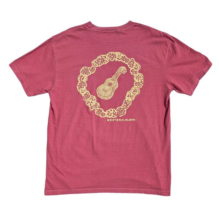 Ukulele Pocket Tee - Red