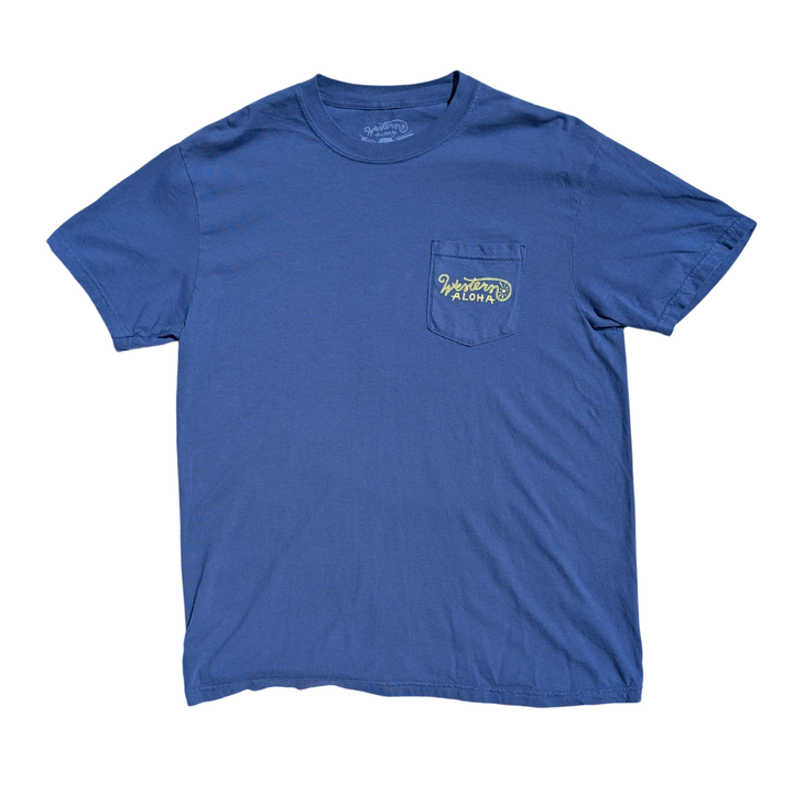 Logo Pocket Tee - Blue