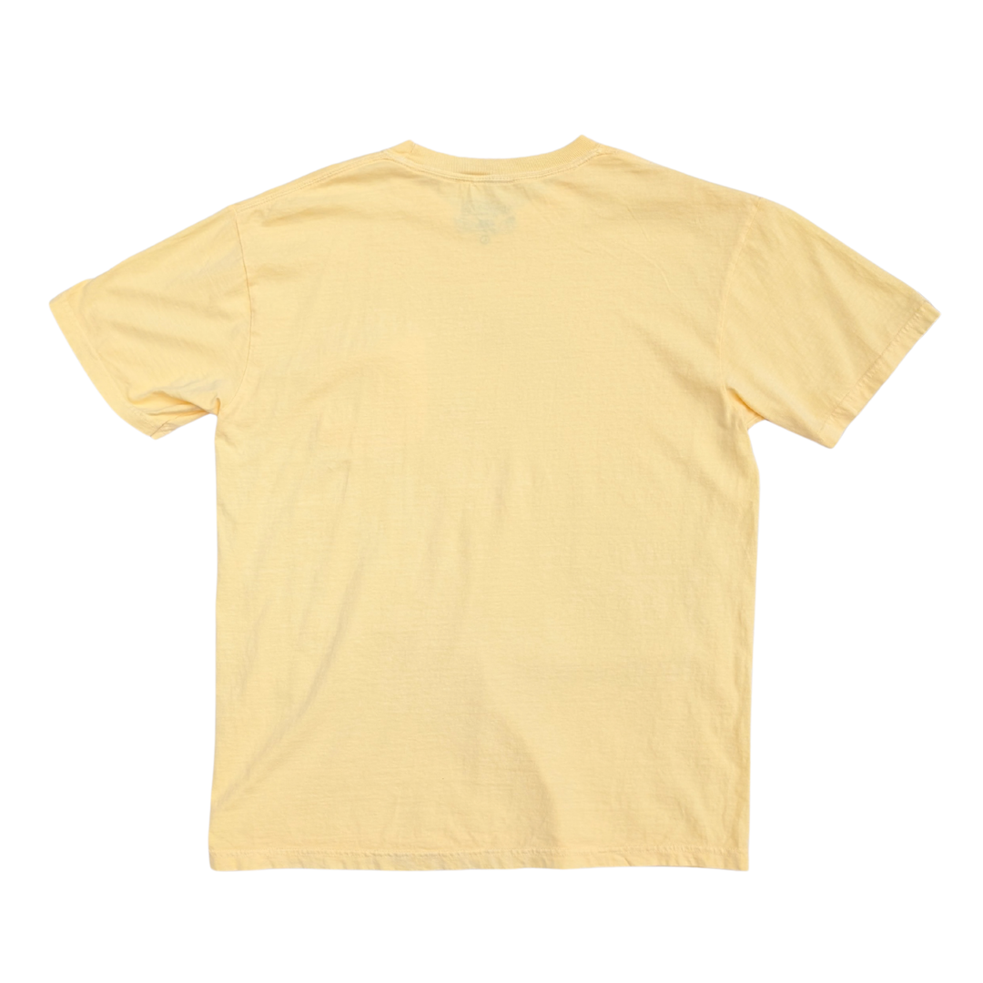 Surfing Boar Pocket Tee - Yellow