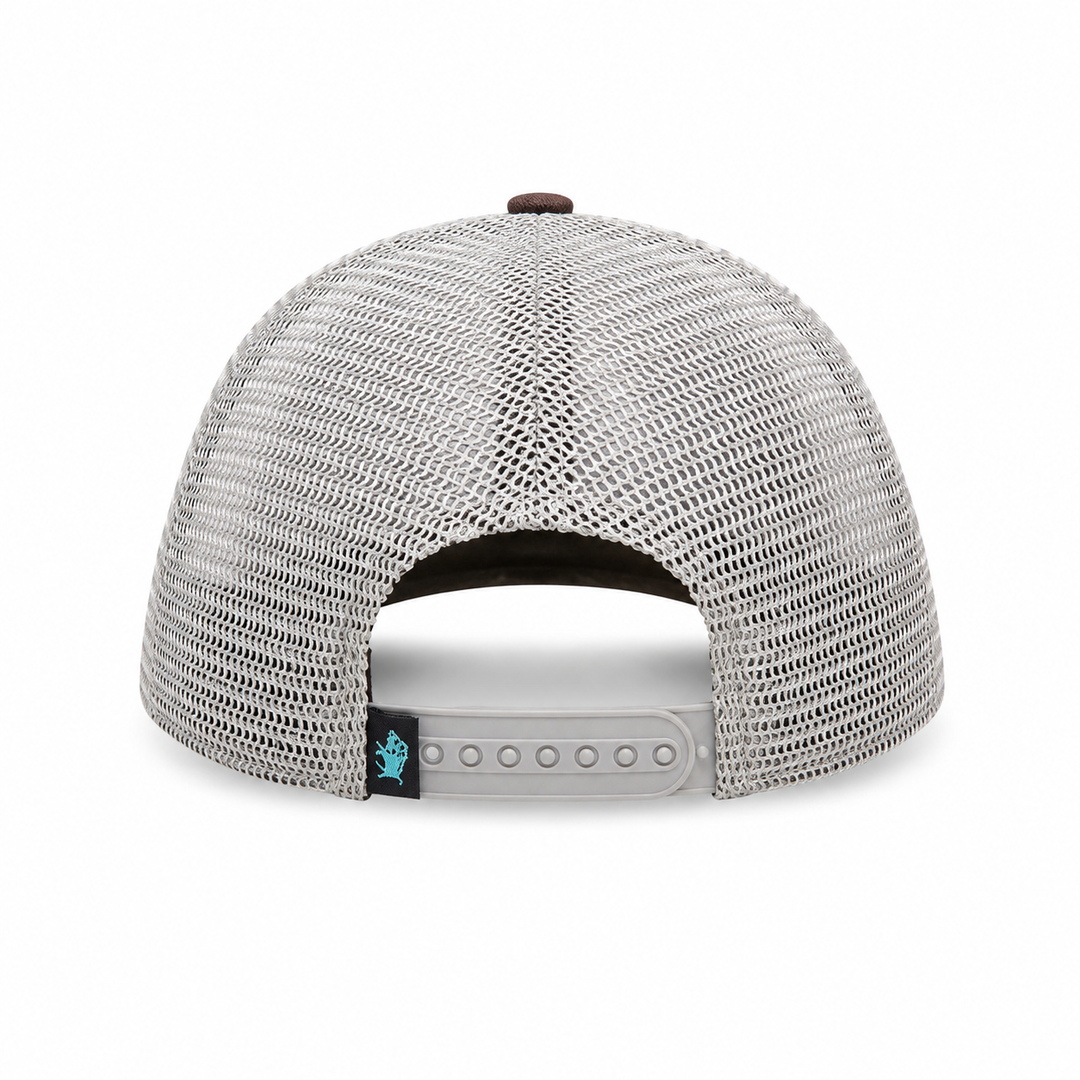 Double Lei Boar Locals Snapback Brown
