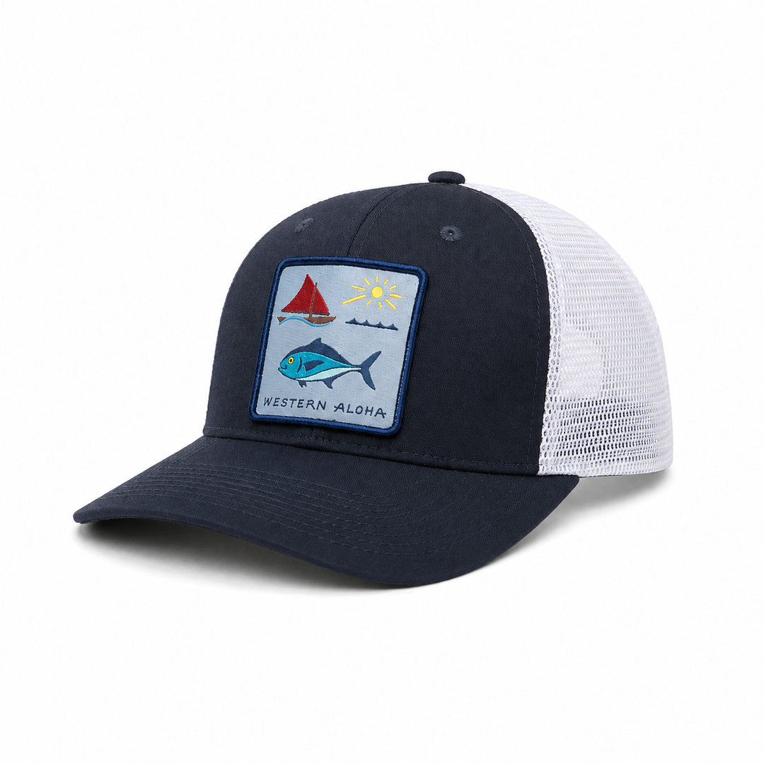 Ulua Locals Snapback Navy