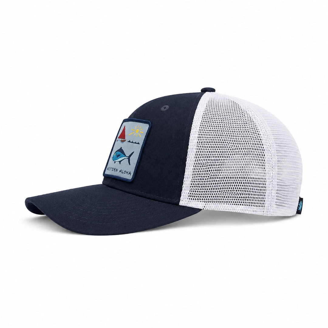 Ulua Locals Snapback Navy