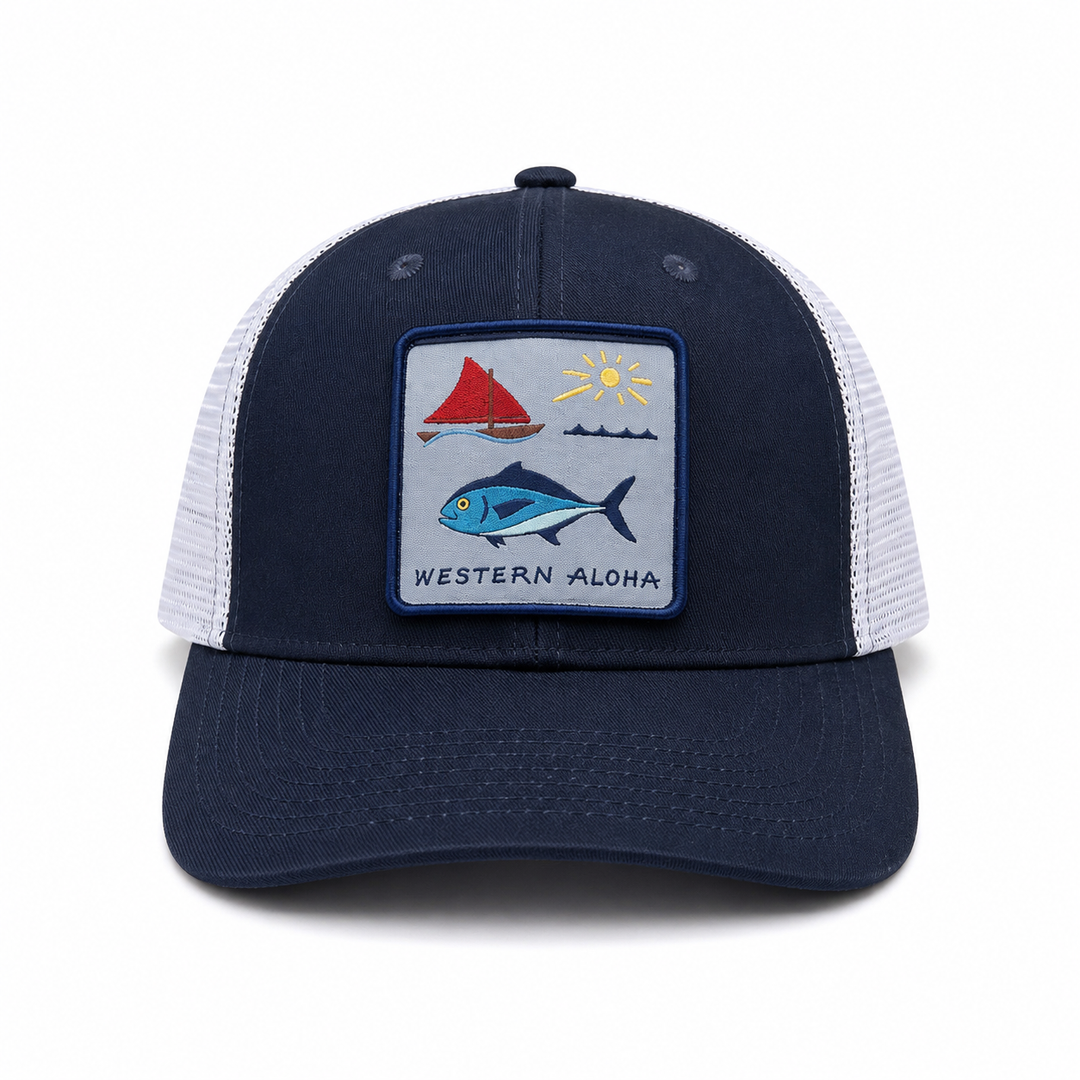 Ulua Locals Snapback Navy