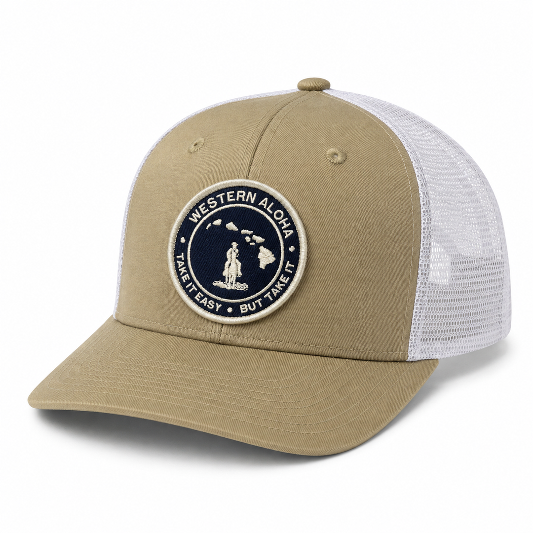 Paniolo Snapback Khaki