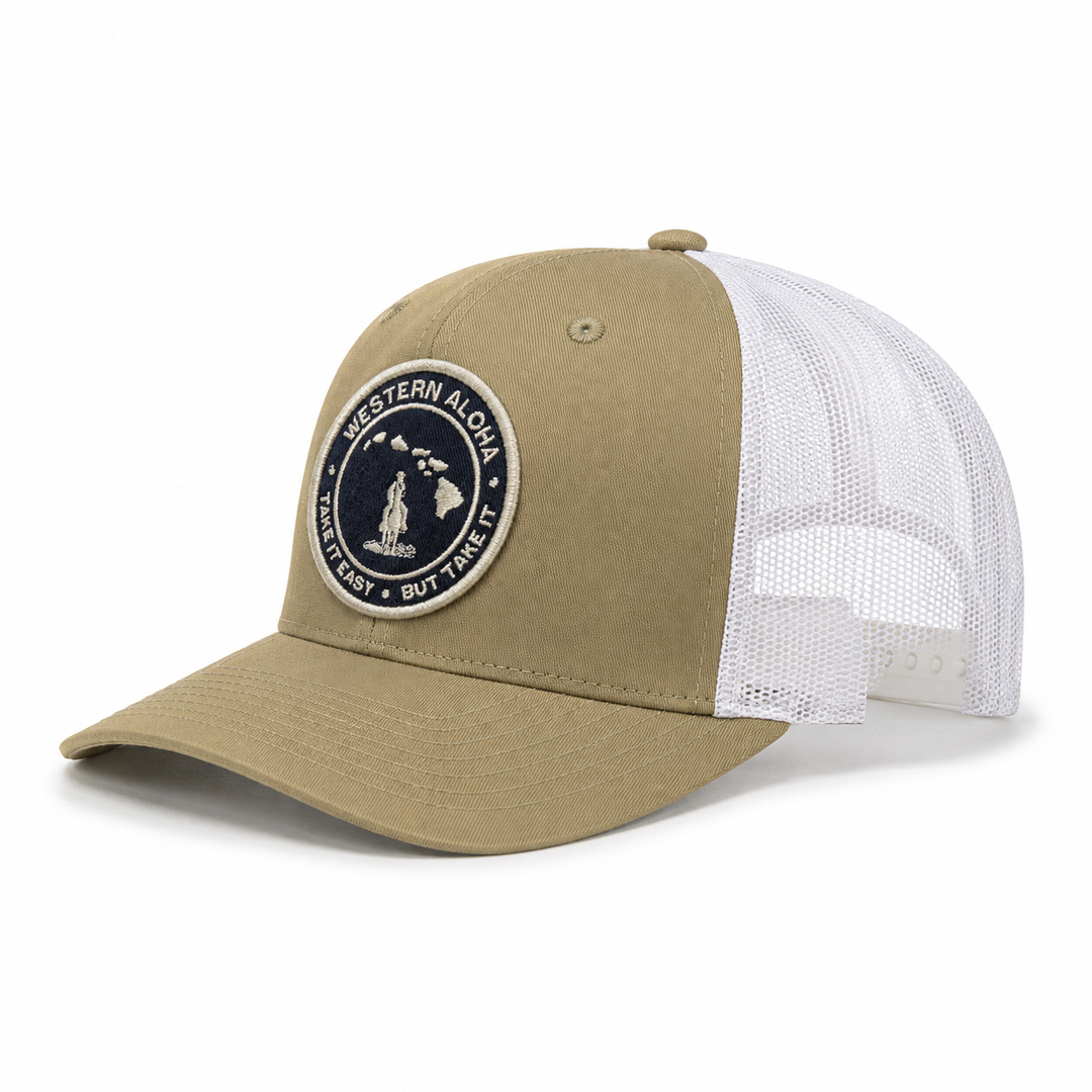 Paniolo Snapback Khaki