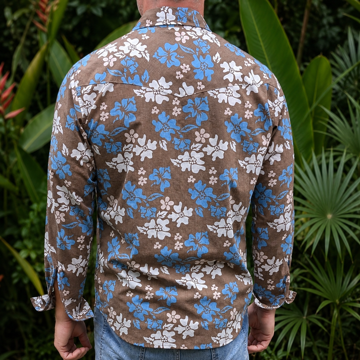 Tahitian Pareu Brown