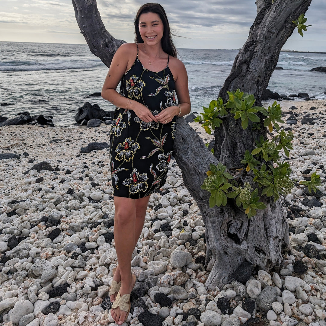 Western Floral Aloha Dress | Hawaiian Dresses Western Floral Aloha Dress | Hawaiian Dresses