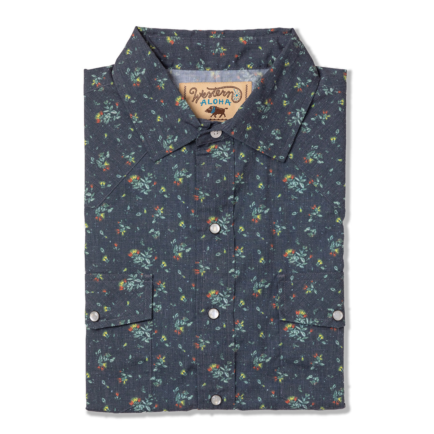 Western aloha outlets mens shirt