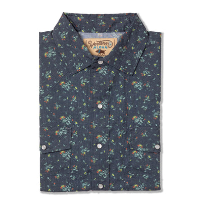 Men's Long Sleeve Ohia Blossom