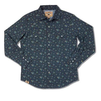 Men's Long Sleeve Ohia Blossom