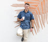 Indigo Denim Short Sleeve Aloha Shirt Alenuihaha