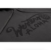 Embroidered Rope Logo Hoodie Charcoal