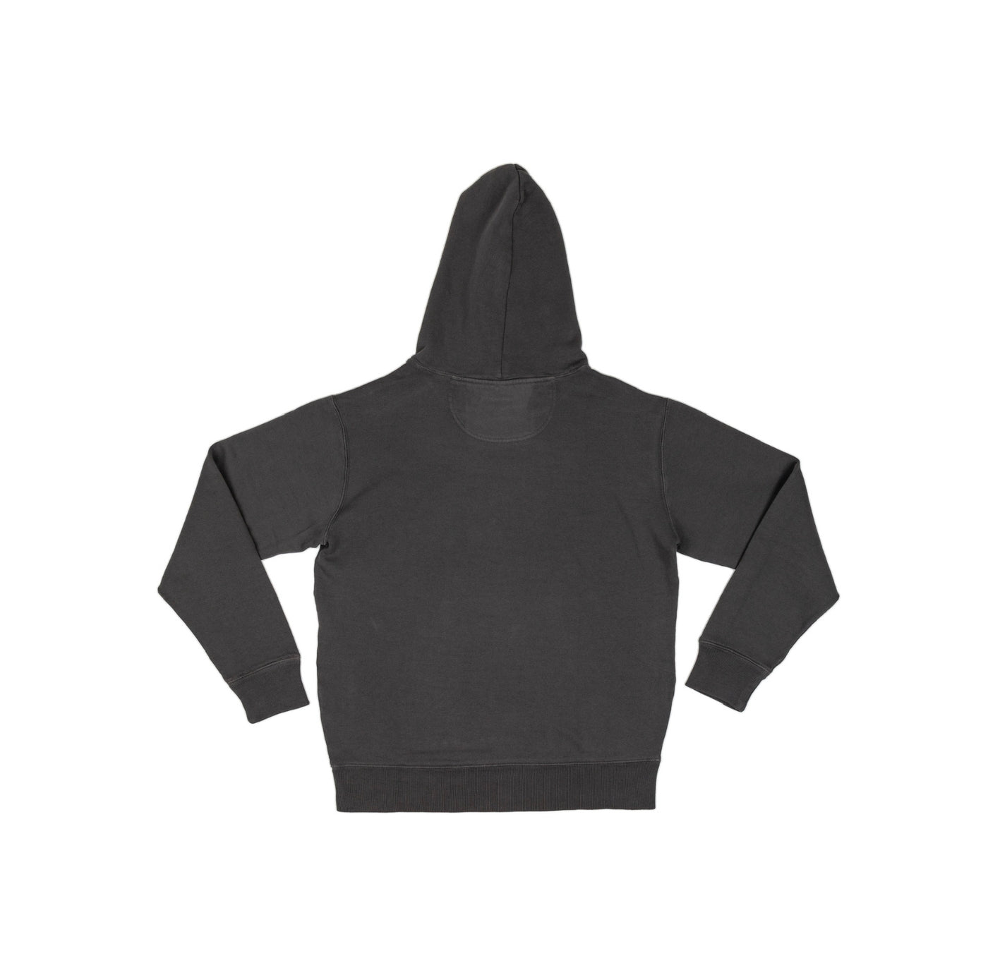 Embroidered Rope Logo Hoodie Charcoal