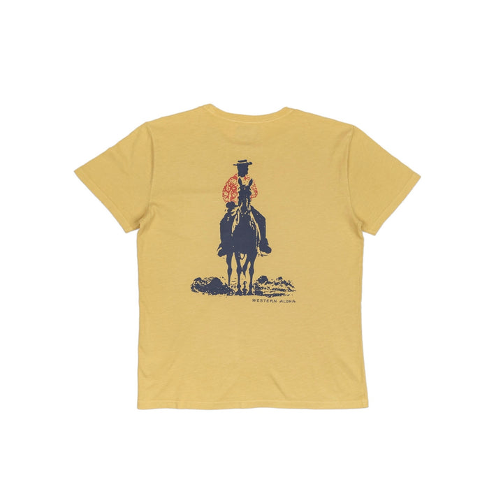 Paniolo On Horseback Pocket Tee Shirt