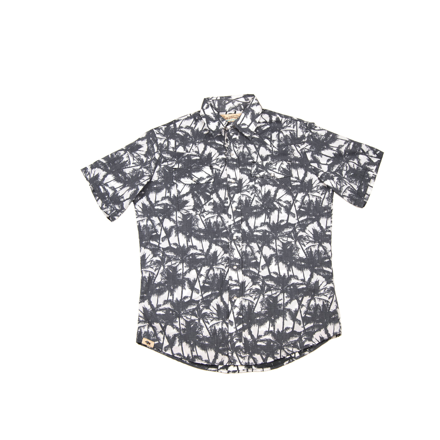 Coconut Palms Short Sleeve Men's Aloha Shirt