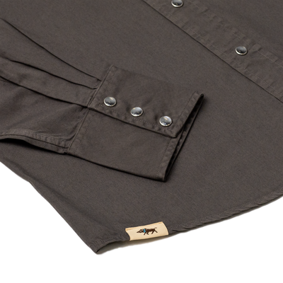 Garment Dyed Embroidered Pocket (KOA) Long Sleeve Western Shirt