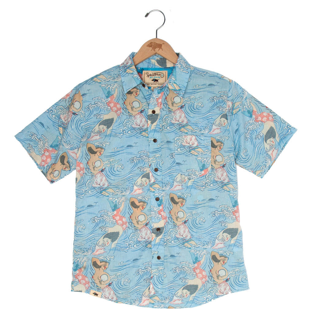 Men's Short Sleeve Shirt | Men's Hawaiian Shirt | Western Aloha