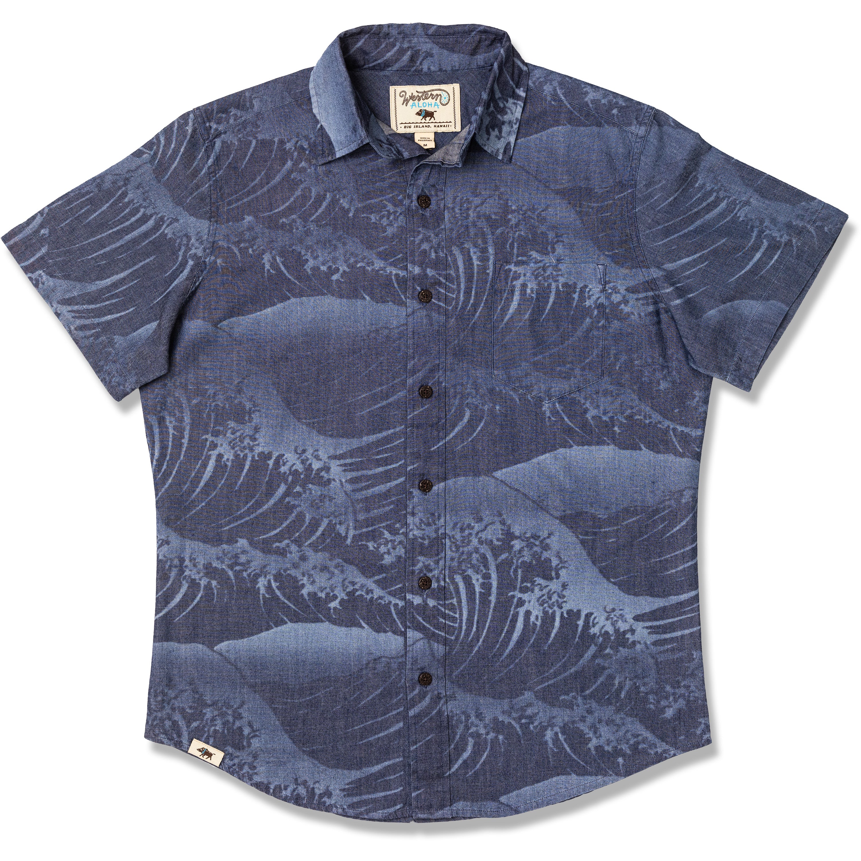 Indigo Denim Alenuihaha – Western Aloha