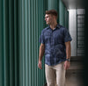 Indigo Denim Short Sleeve Aloha Shirt Alenuihaha