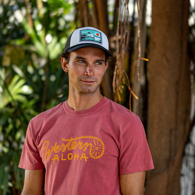 Men's Rope Logo Red Tee Shirt