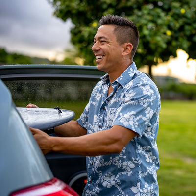 MAKAWAO SHORT SLEEVE MEN'S PAREU SHIRT
