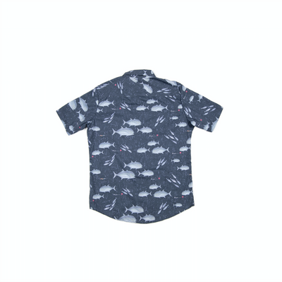 Keoni's Catch Short Sleeve Men's Aloha Shirt