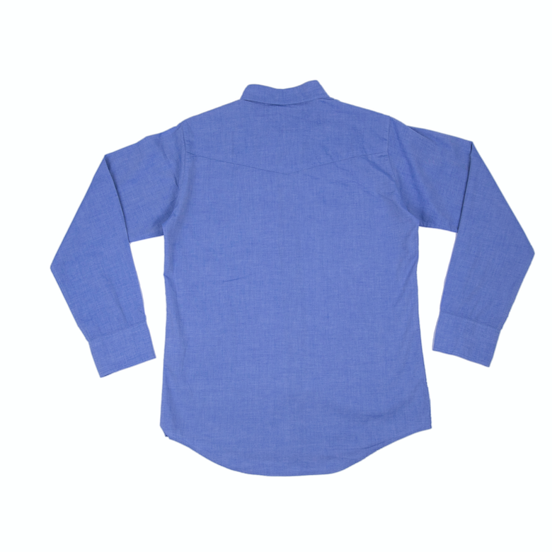 Monterrey Snap Shirt Men's Long Sleeve Light Blue