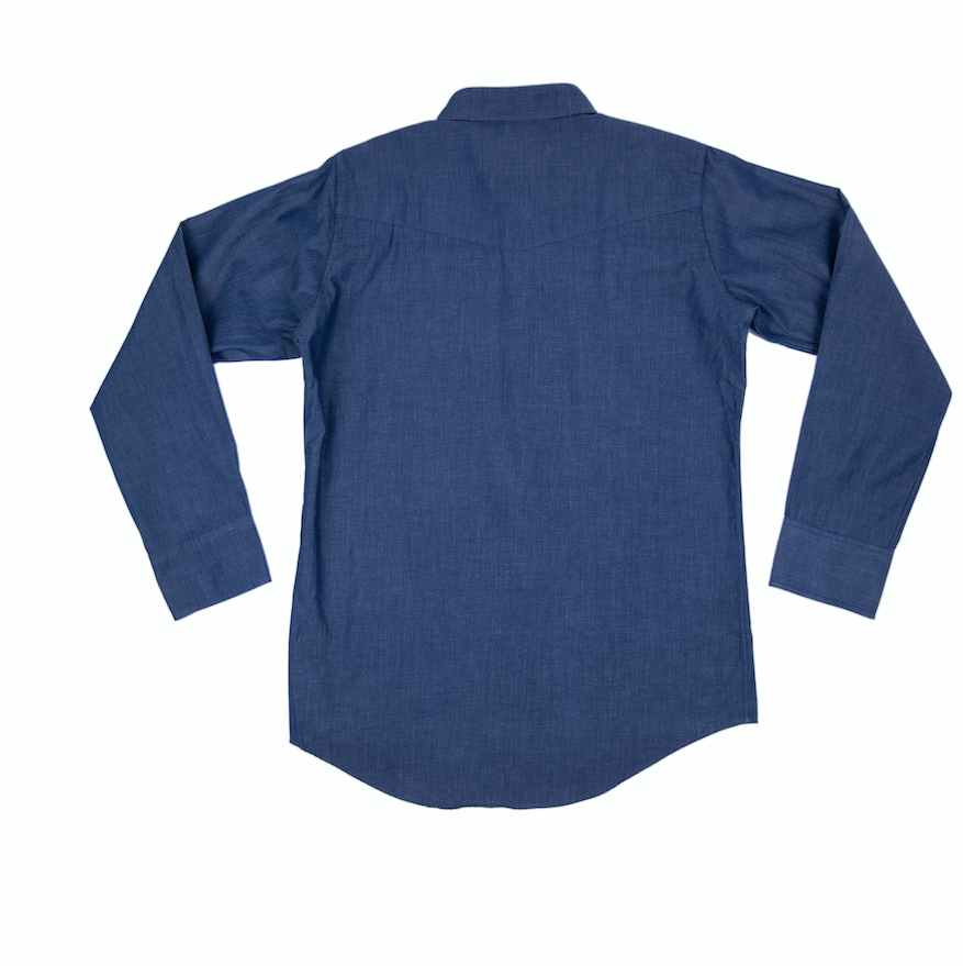 Monterrey Snap Shirt Men's Long Sleeve Dark Blue