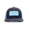 Rope Logo Blue Snapback Hat
